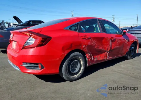 2019 Honda Civic Lx из США, поврежденный, VIN 2HGFC2F62KH577914